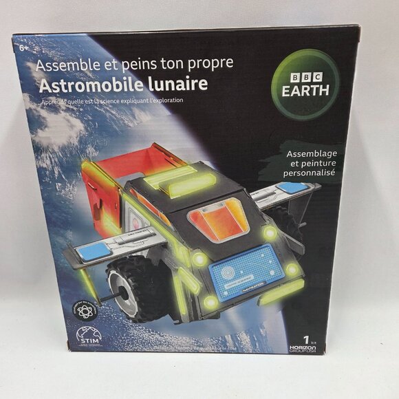 BBC Earth Luner Rover Build and Paint Your Own Luner Rover Kit STEM - Picture 3 of 7